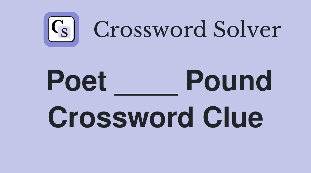 pound sounds crossword 5 letters